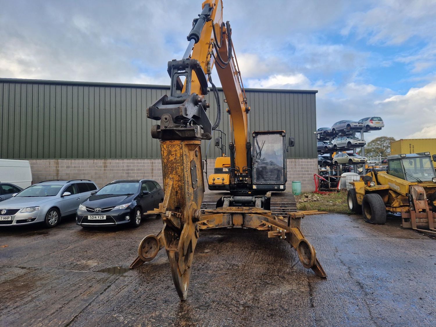 **Reduced Price** 2018 Hyundai HX180 with Powerhand Vrs 200 fitted