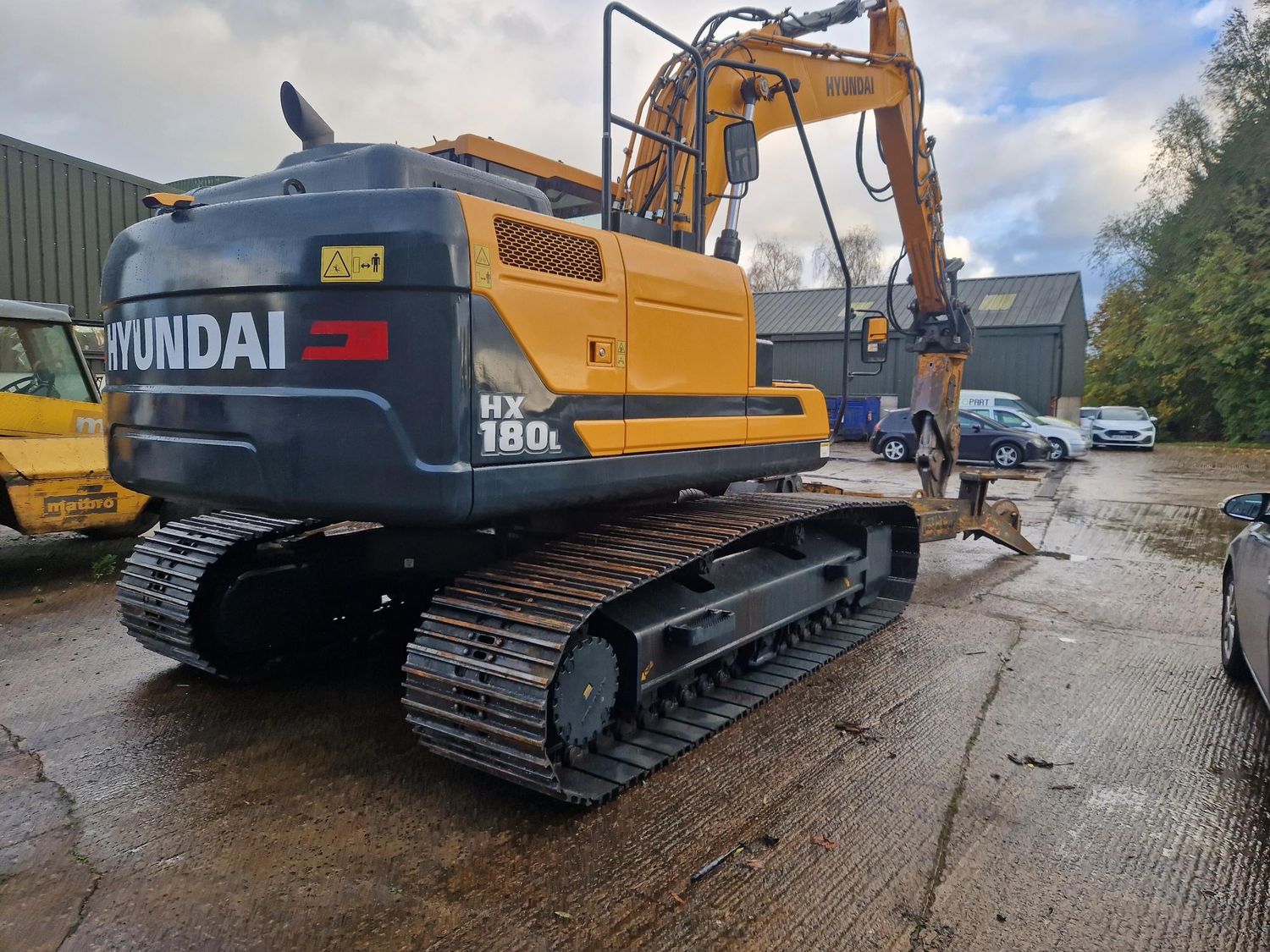 **Reduced Price** 2018 Hyundai HX180 with Powerhand Vrs 200 fitted