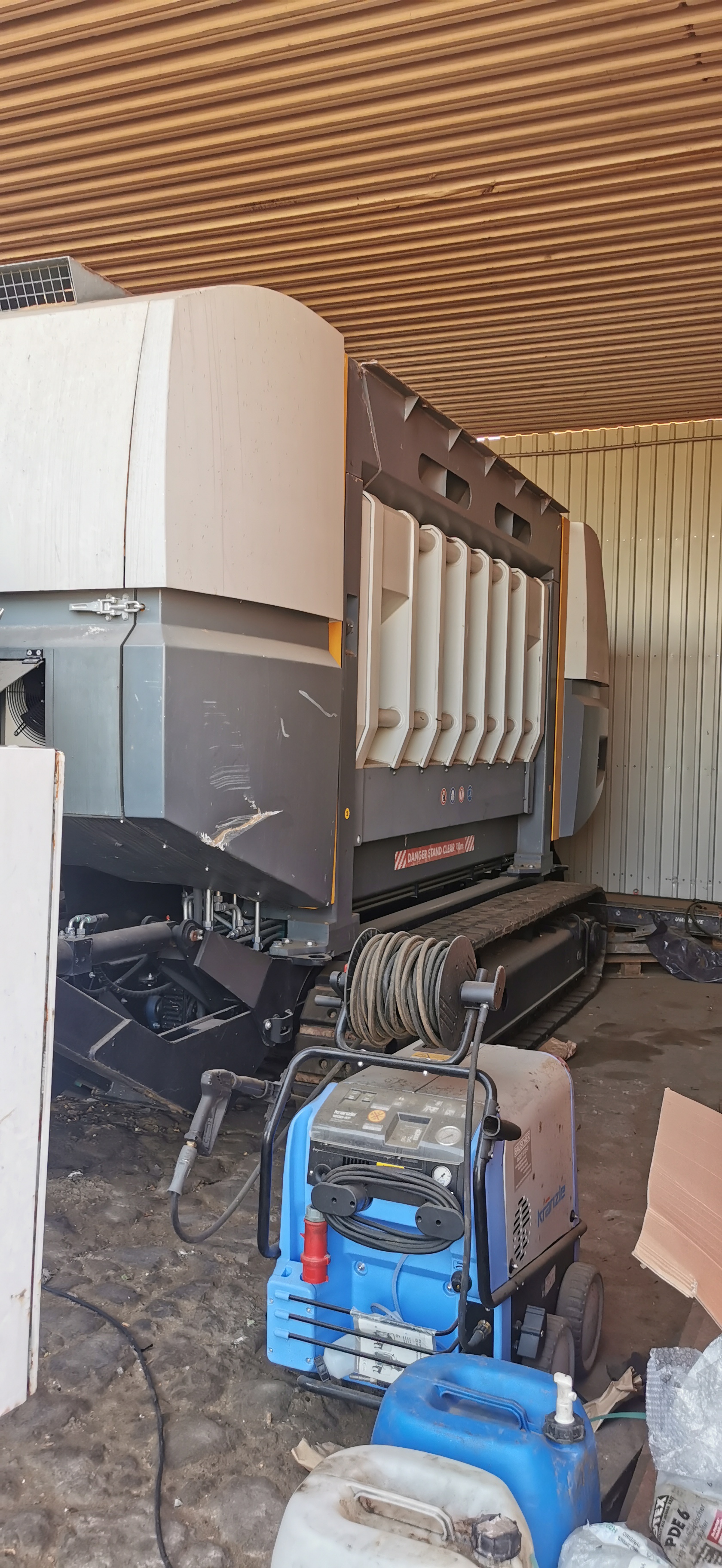 Untha Mobil One-Shaft-Shredder