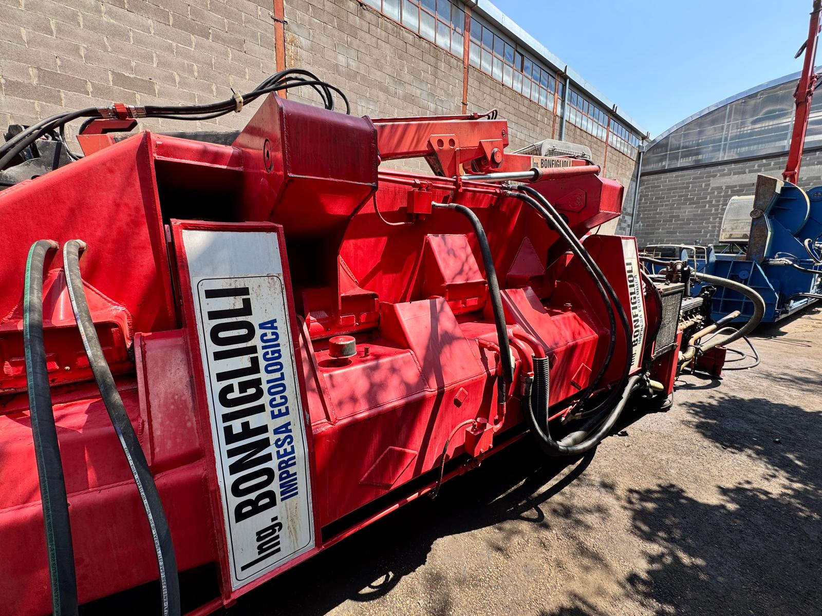Pressa Ariete - Roll-off car baler