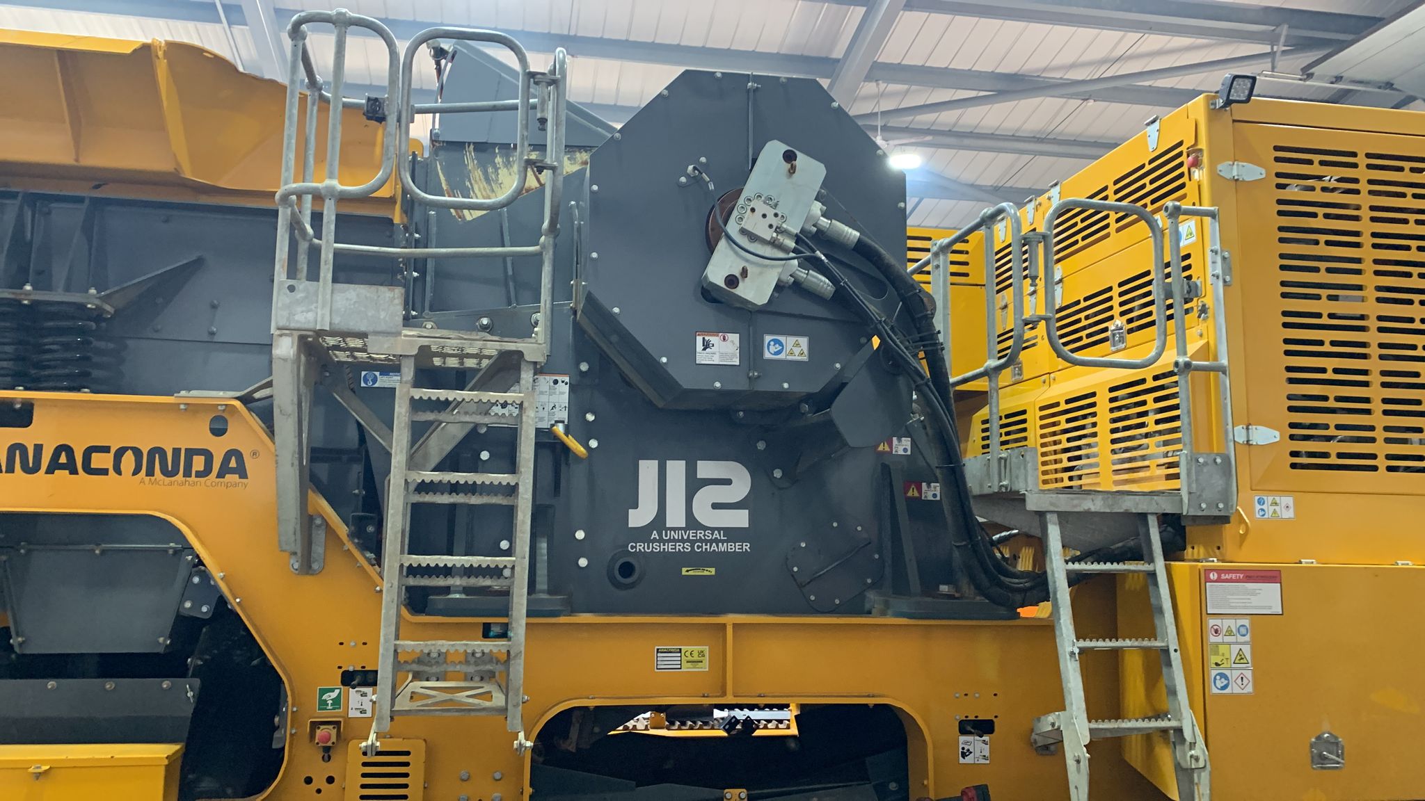Anaconda J12 jaw crusher