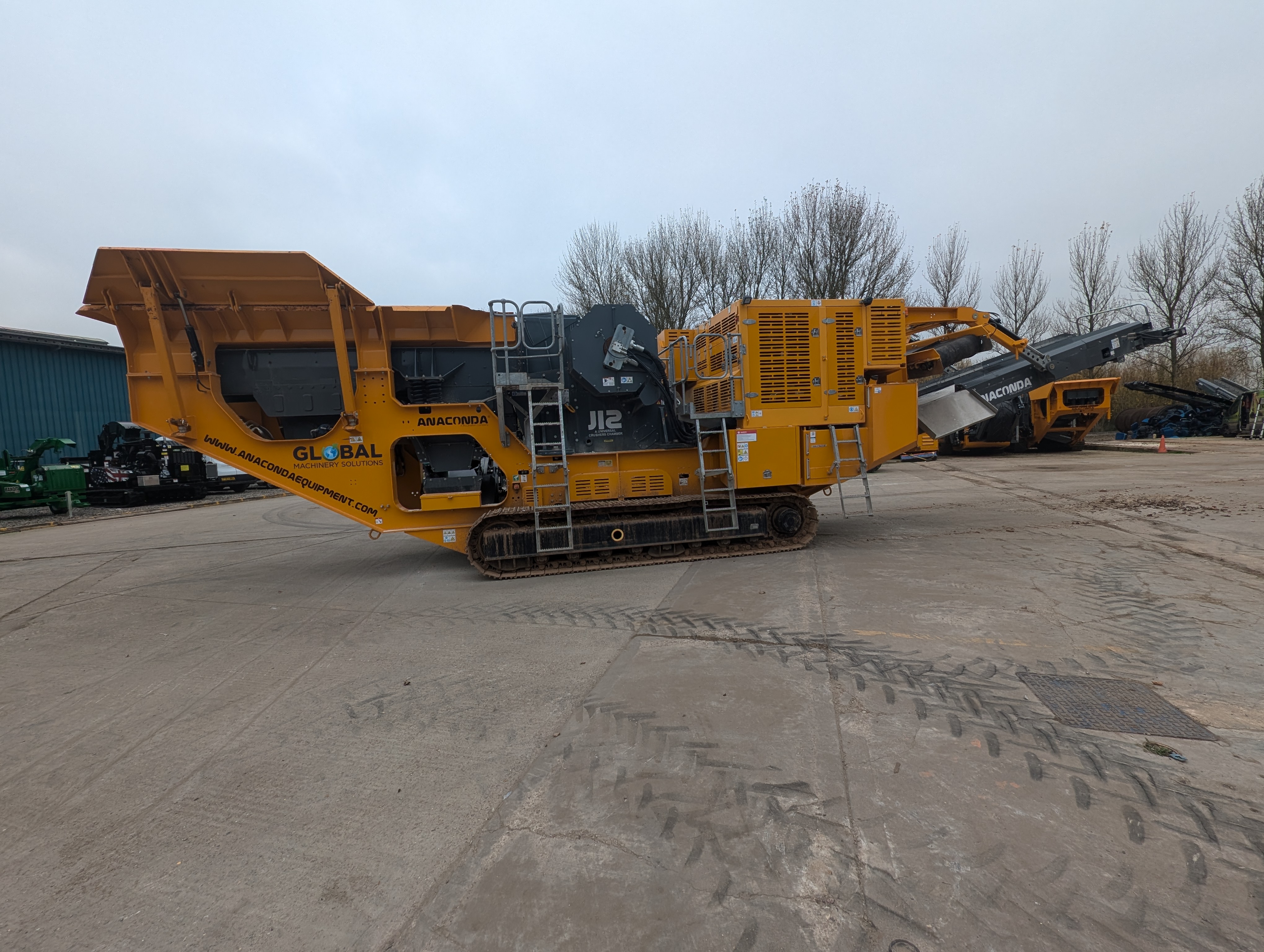 Anaconda J12 jaw crusher