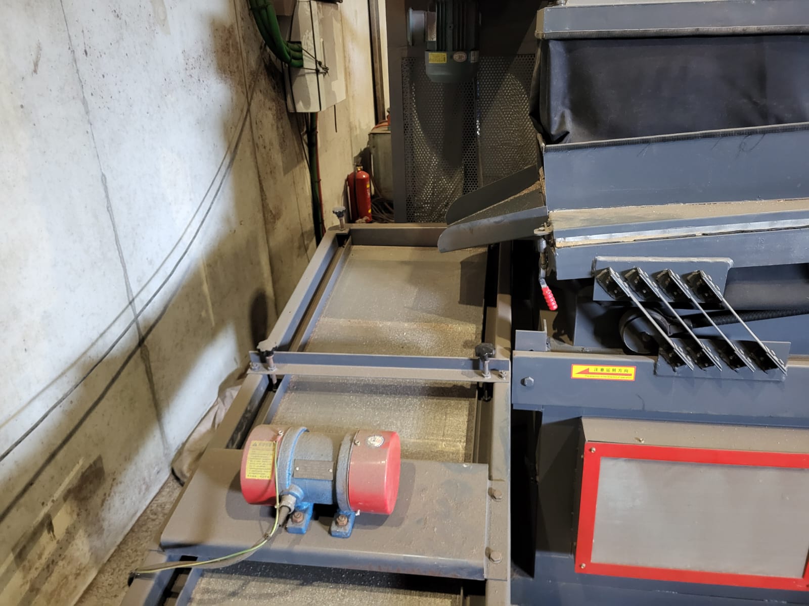 Ligne de recyclage de câbles d'occasion