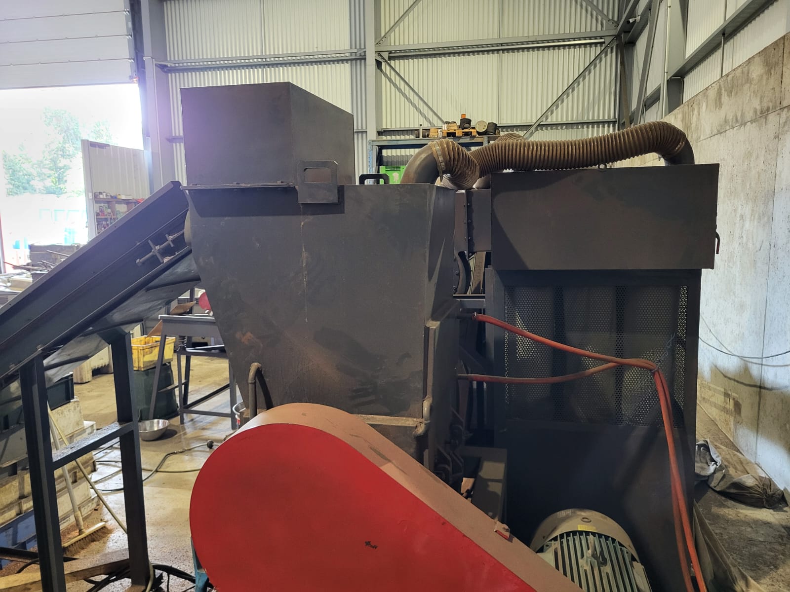 Ligne de recyclage de câbles d'occasion