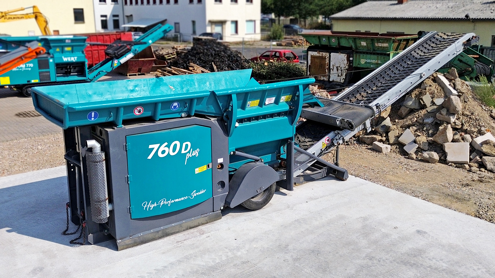 Arjes 760 D Plus Shredder mit Magnet als NEUAUFBAU