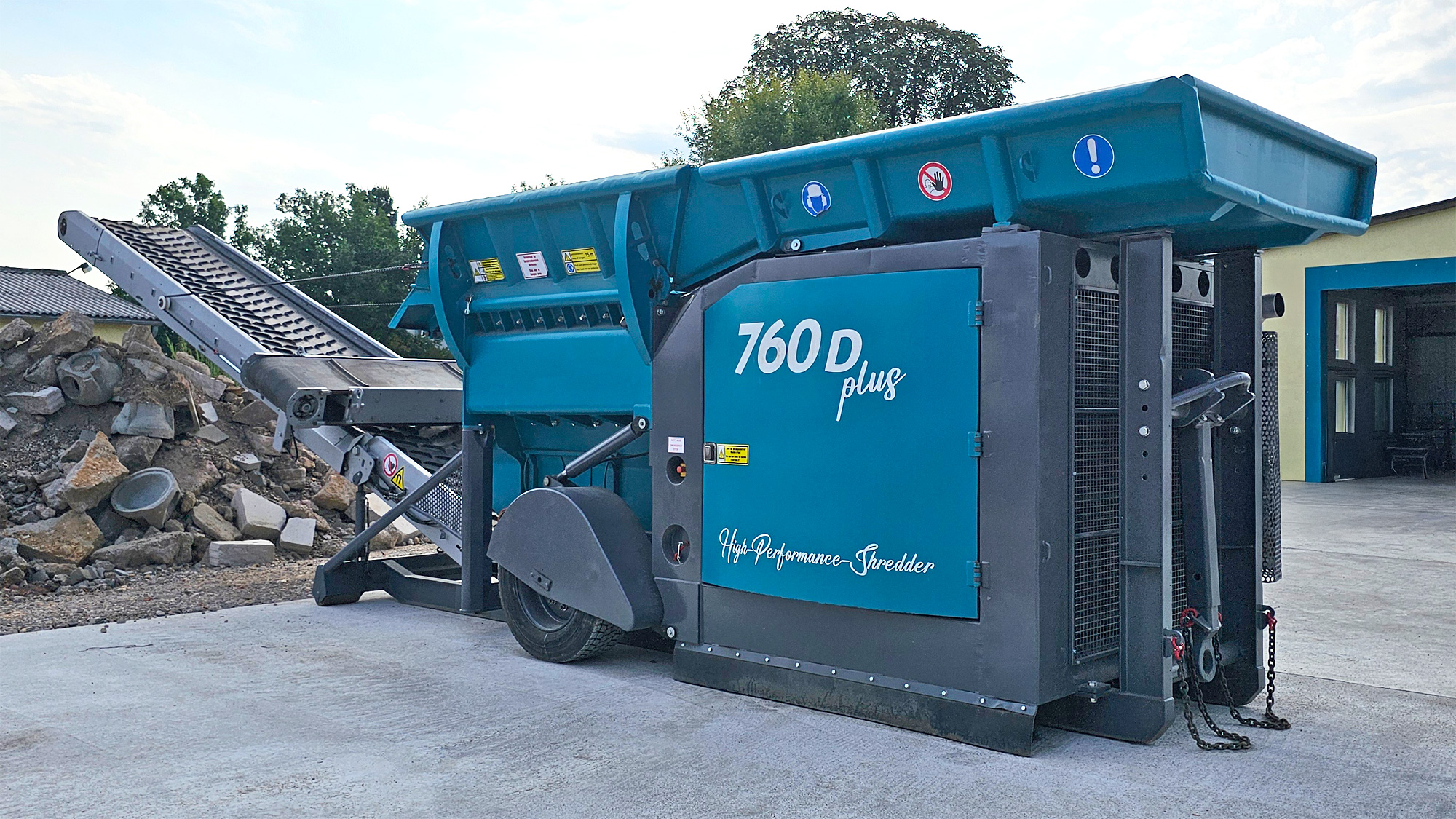 Arjes 760 D Plus Shredder mit Magnet als NEUAUFBAU