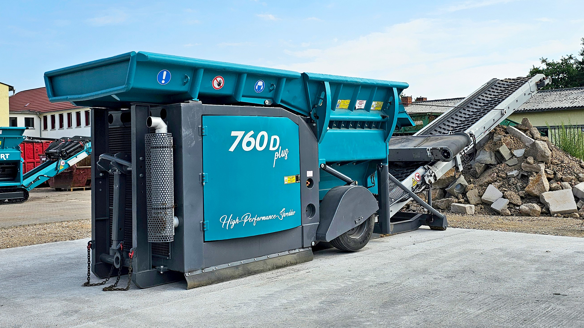 Arjes 760 D Plus Shredder mit Magnet als NEUAUFBAU