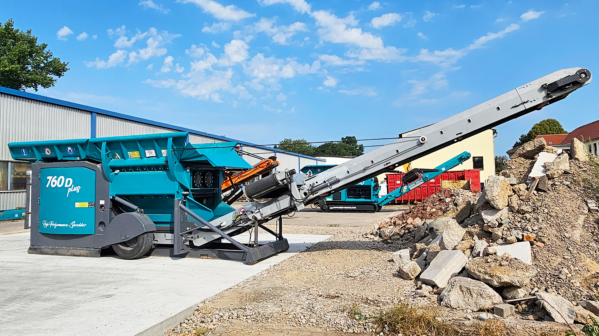 Arjes 760 D Plus Shredder mit Magnet als NEUAUFBAU