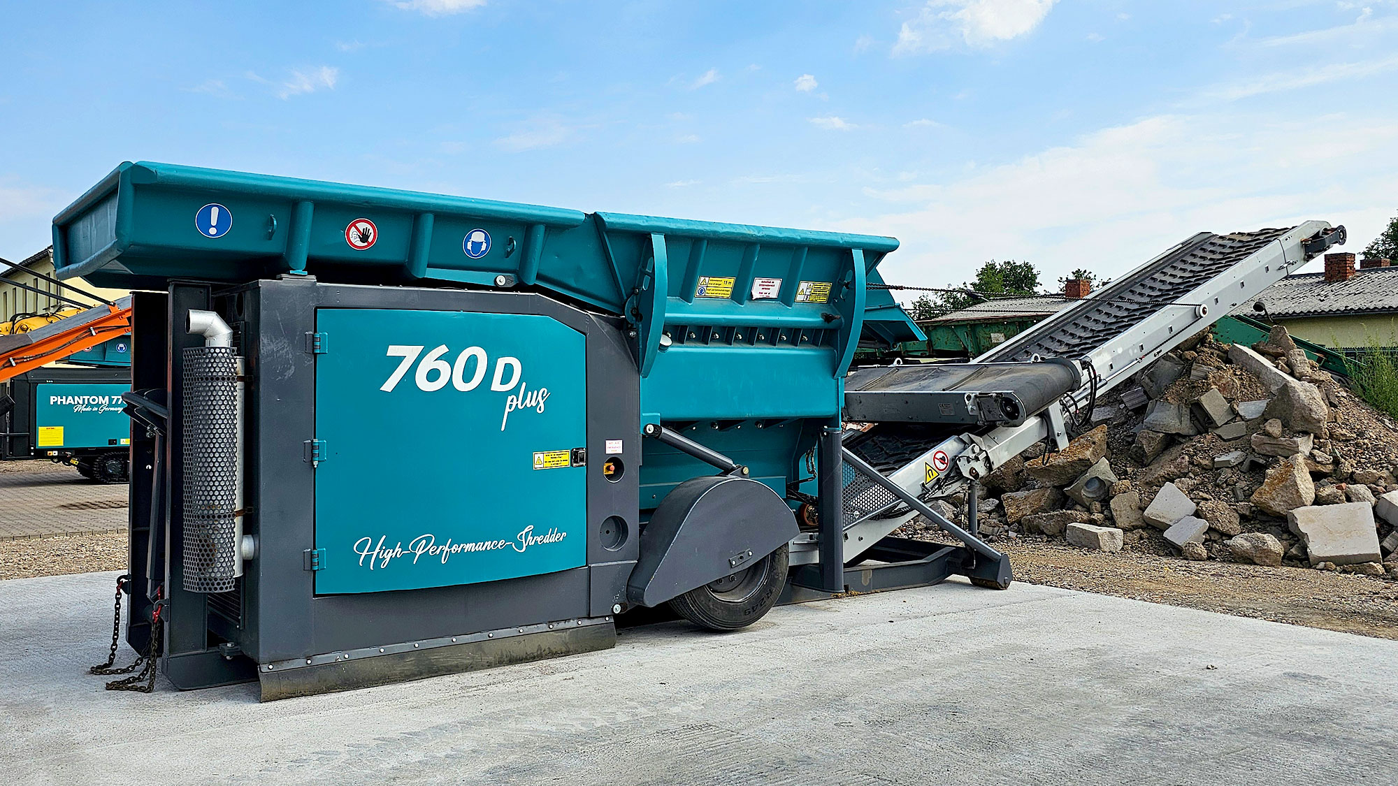 Arjes 760 D Plus Shredder mit Magnet als NEUAUFBAU