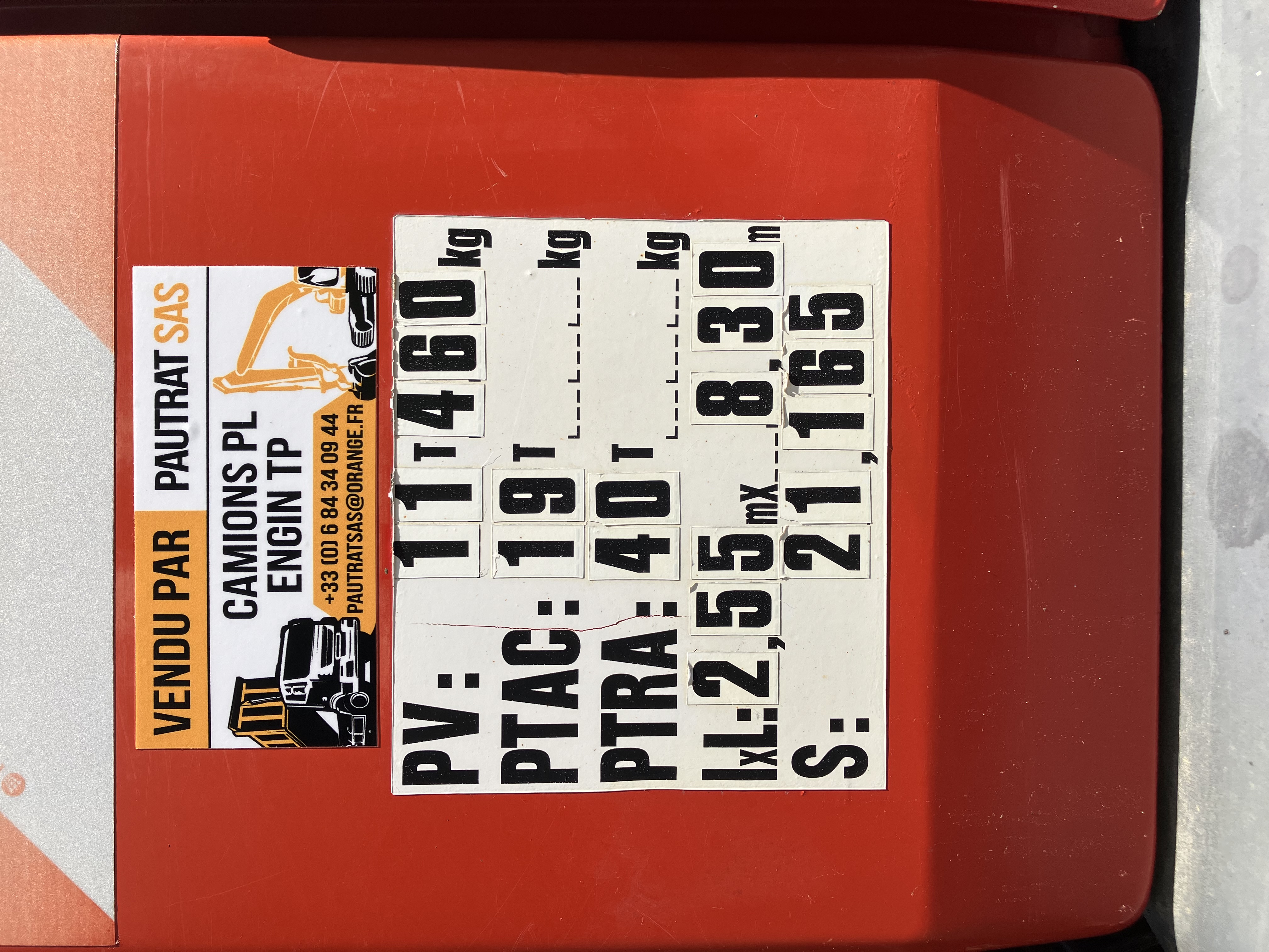 CAMION BIBENNE GRUE FASSI 110 KERAX 320