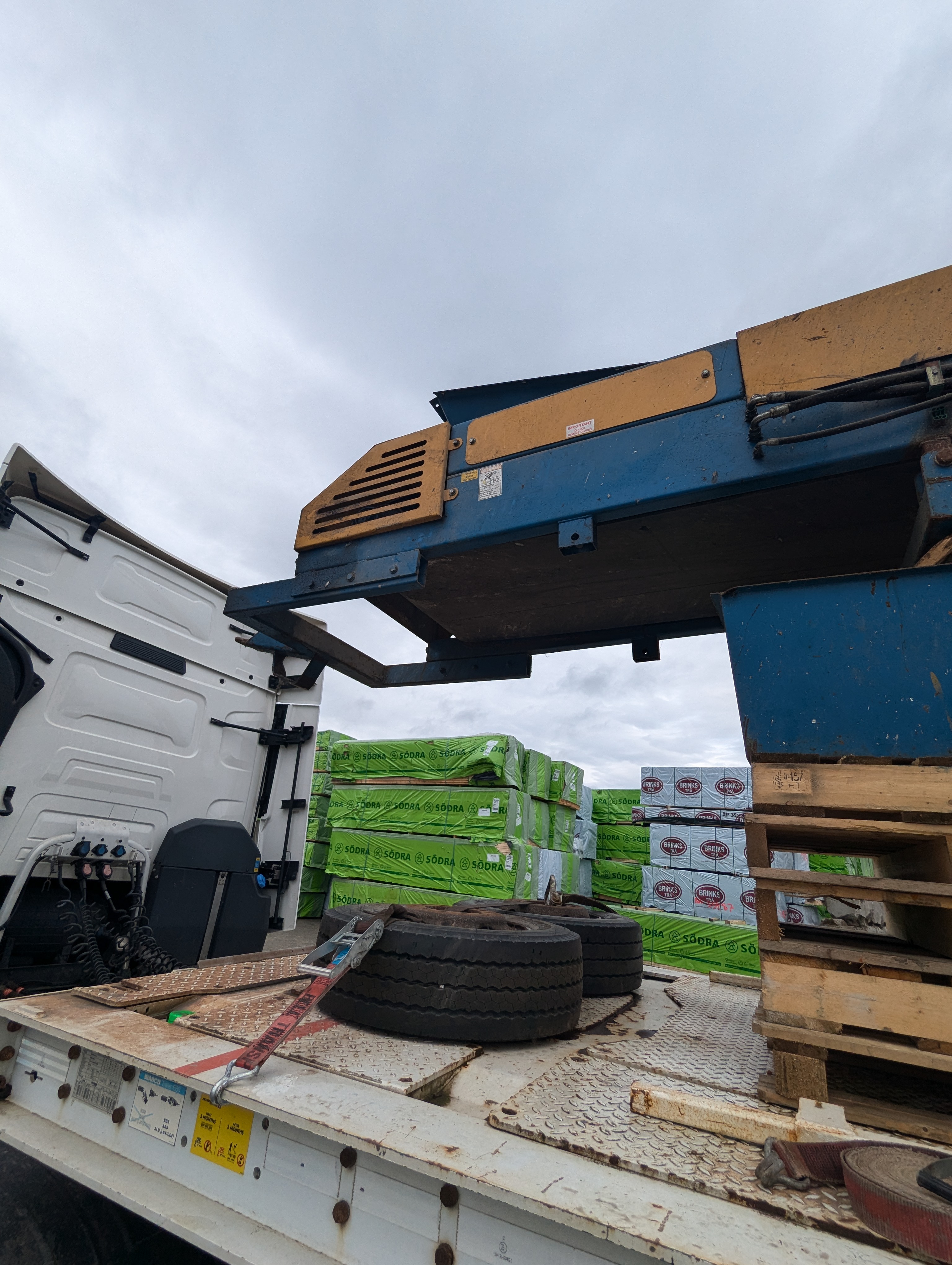 Stock piler conveyor 
