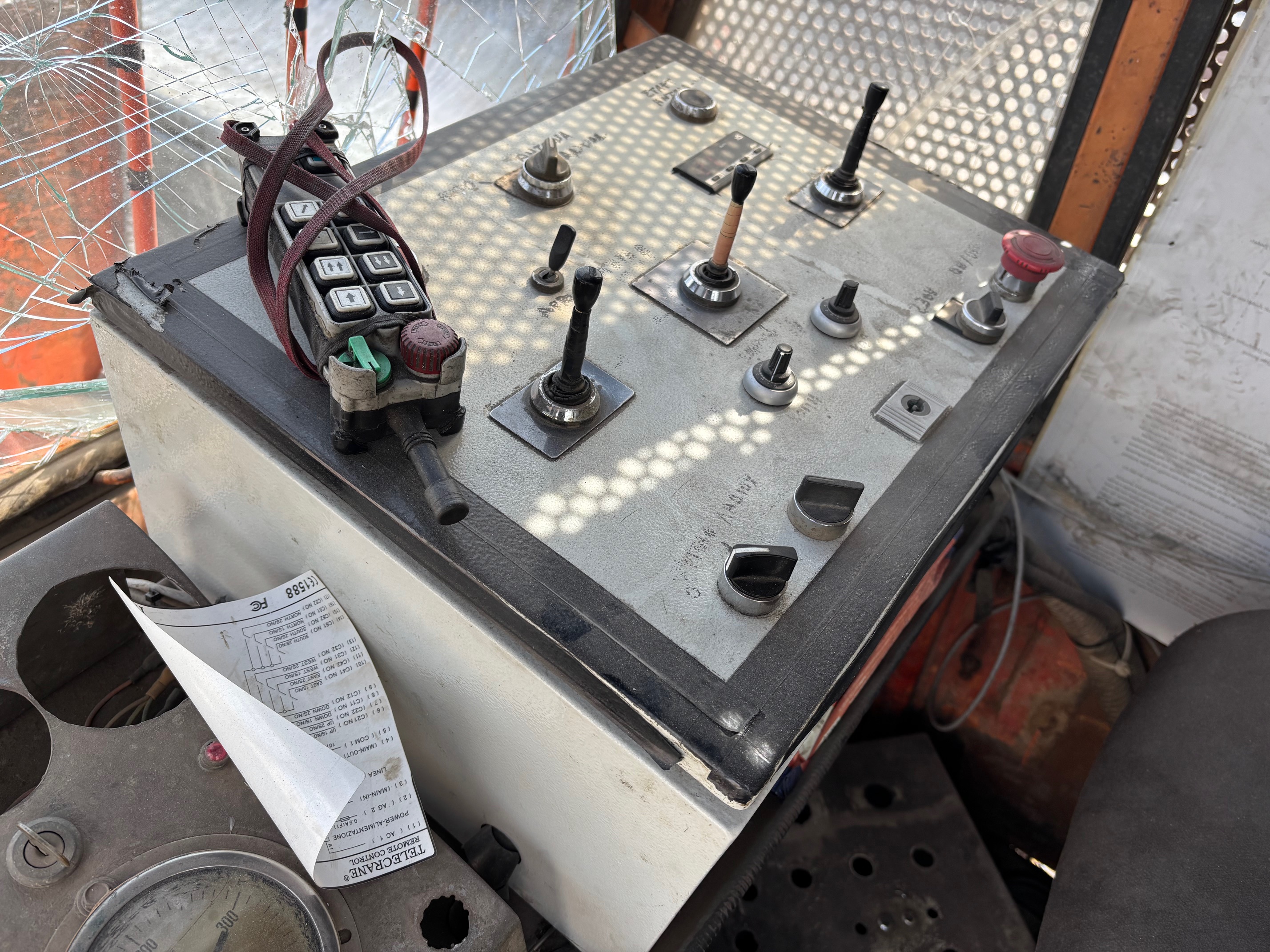Lefort shear, 90 kw electric motor. 