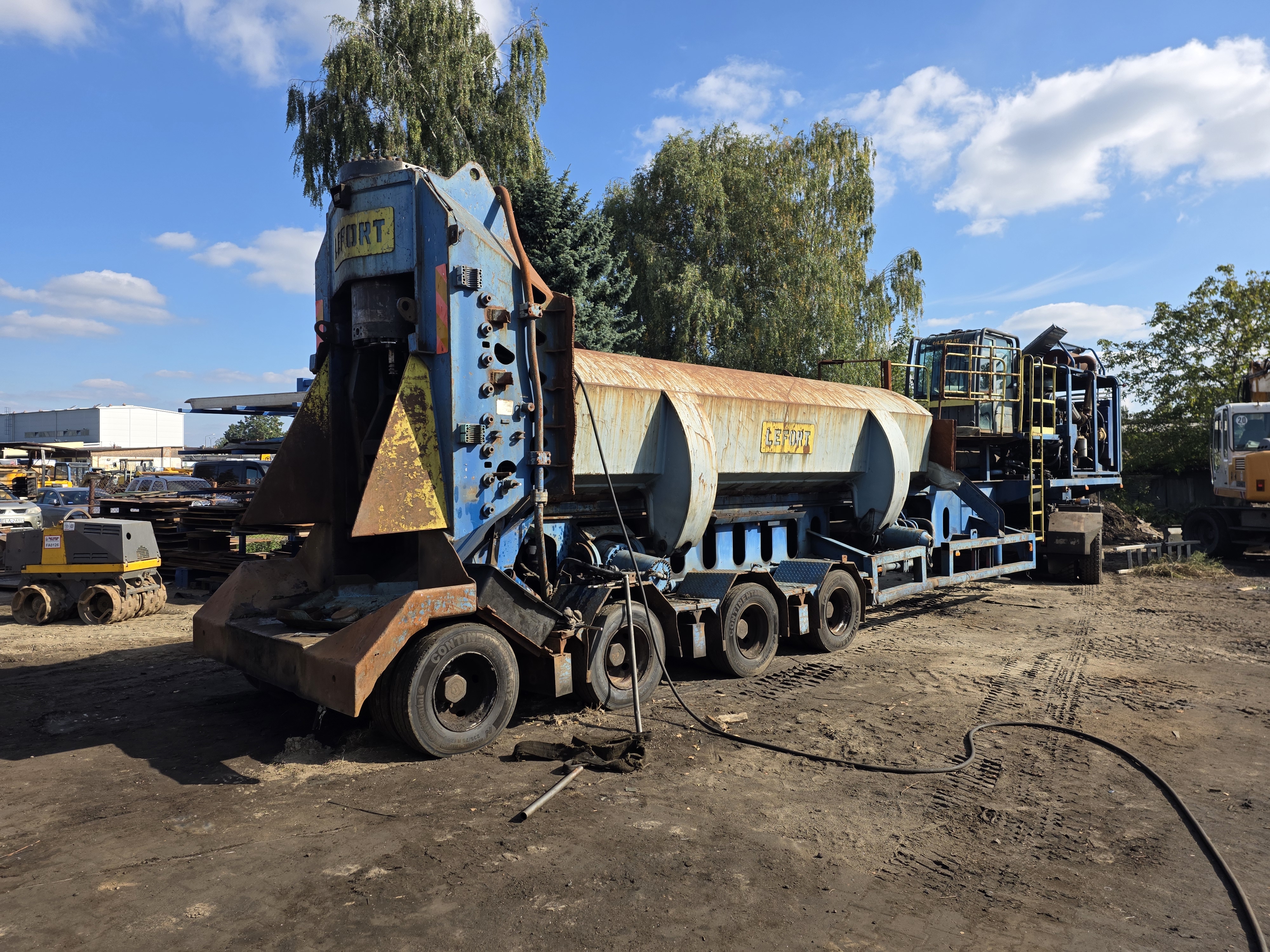 lefort 600 ton mobile shear baler 