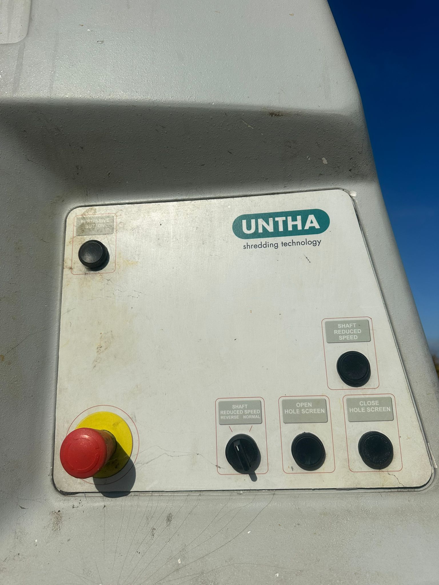 Untha TR3200 Shredder rdf