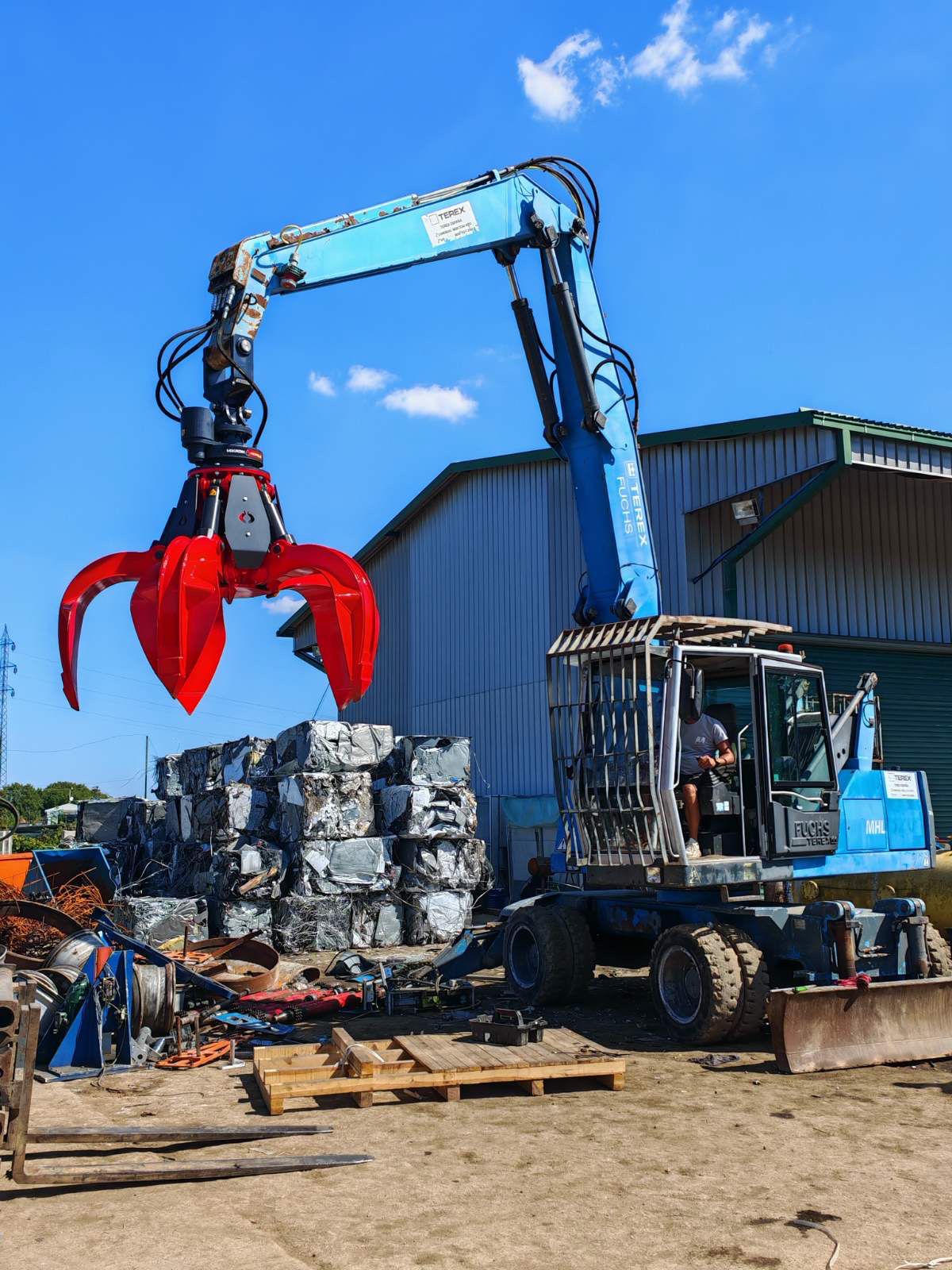 Orange Peel Scrap Grapple 0.6 m3