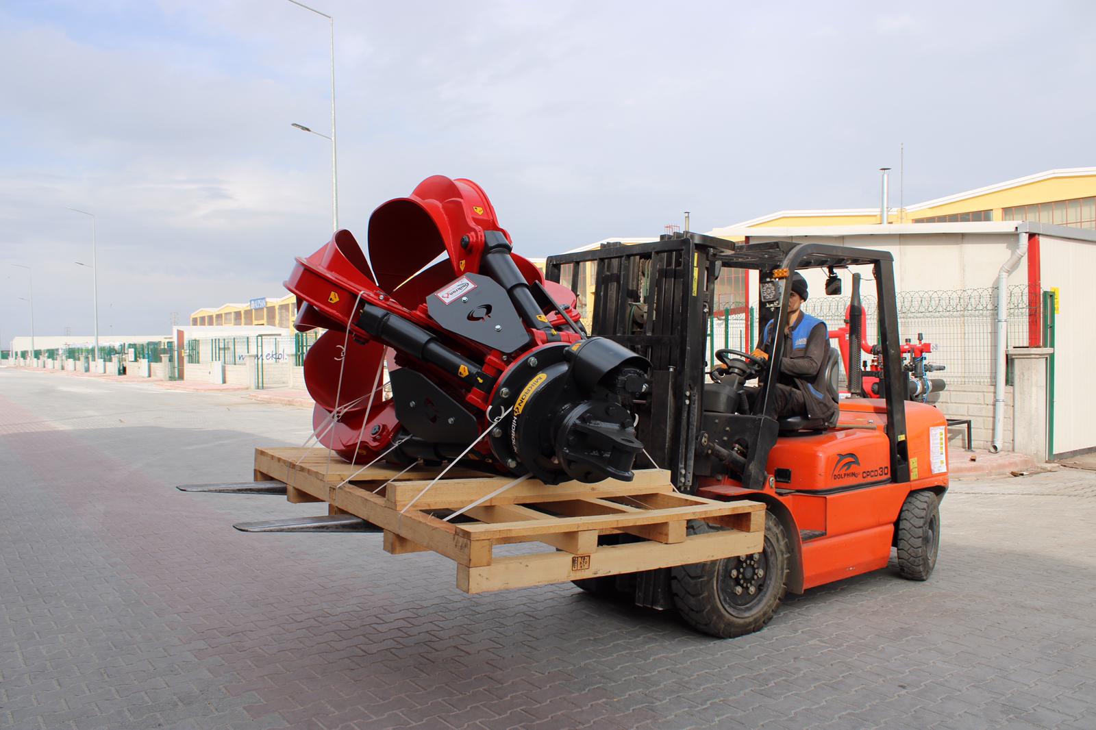 Orange Peel Scrap Grapple 0.6 m3