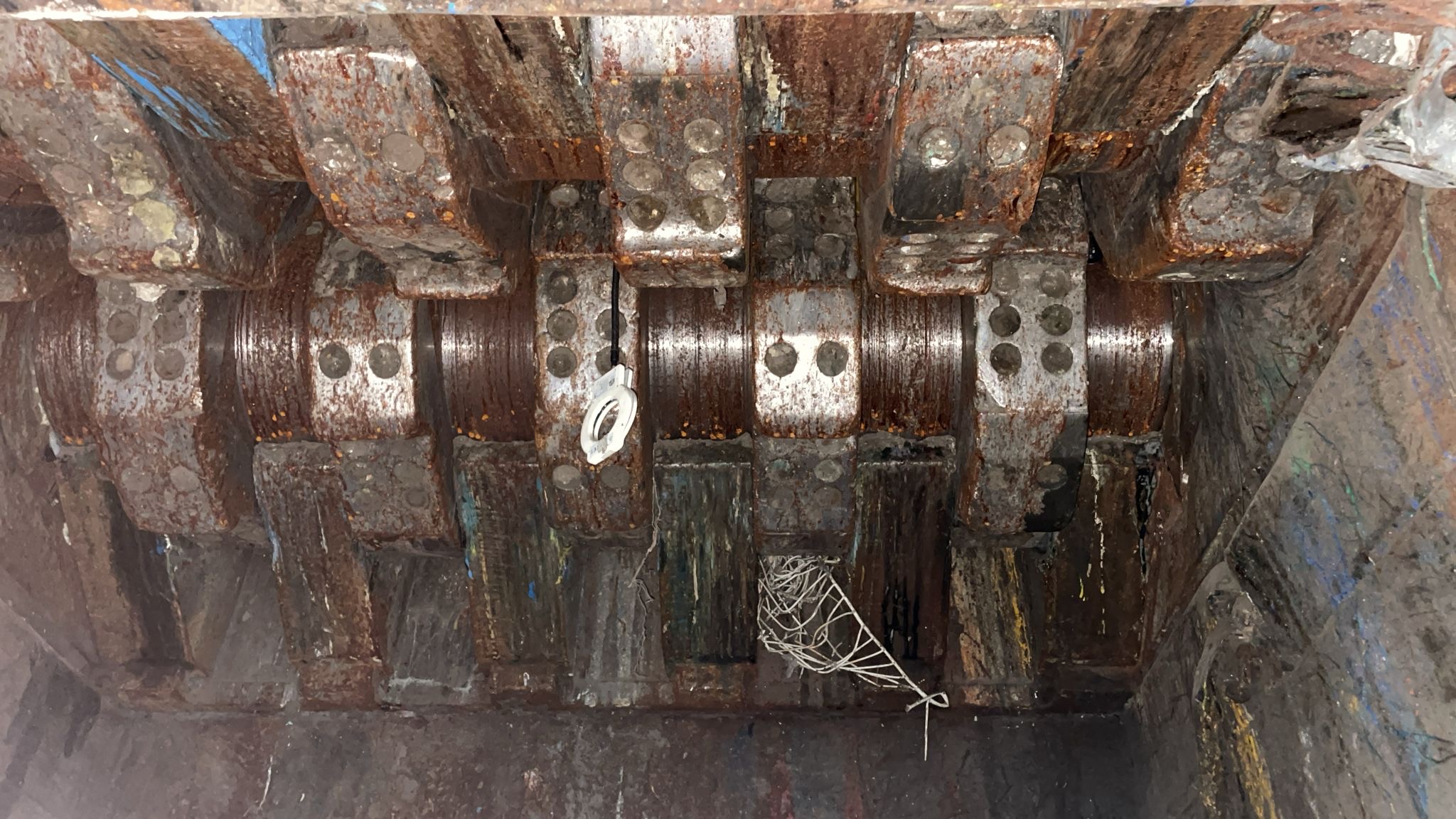 Shredder scrap metal